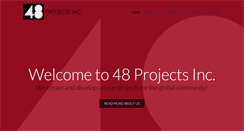Desktop Screenshot of 48projects.com